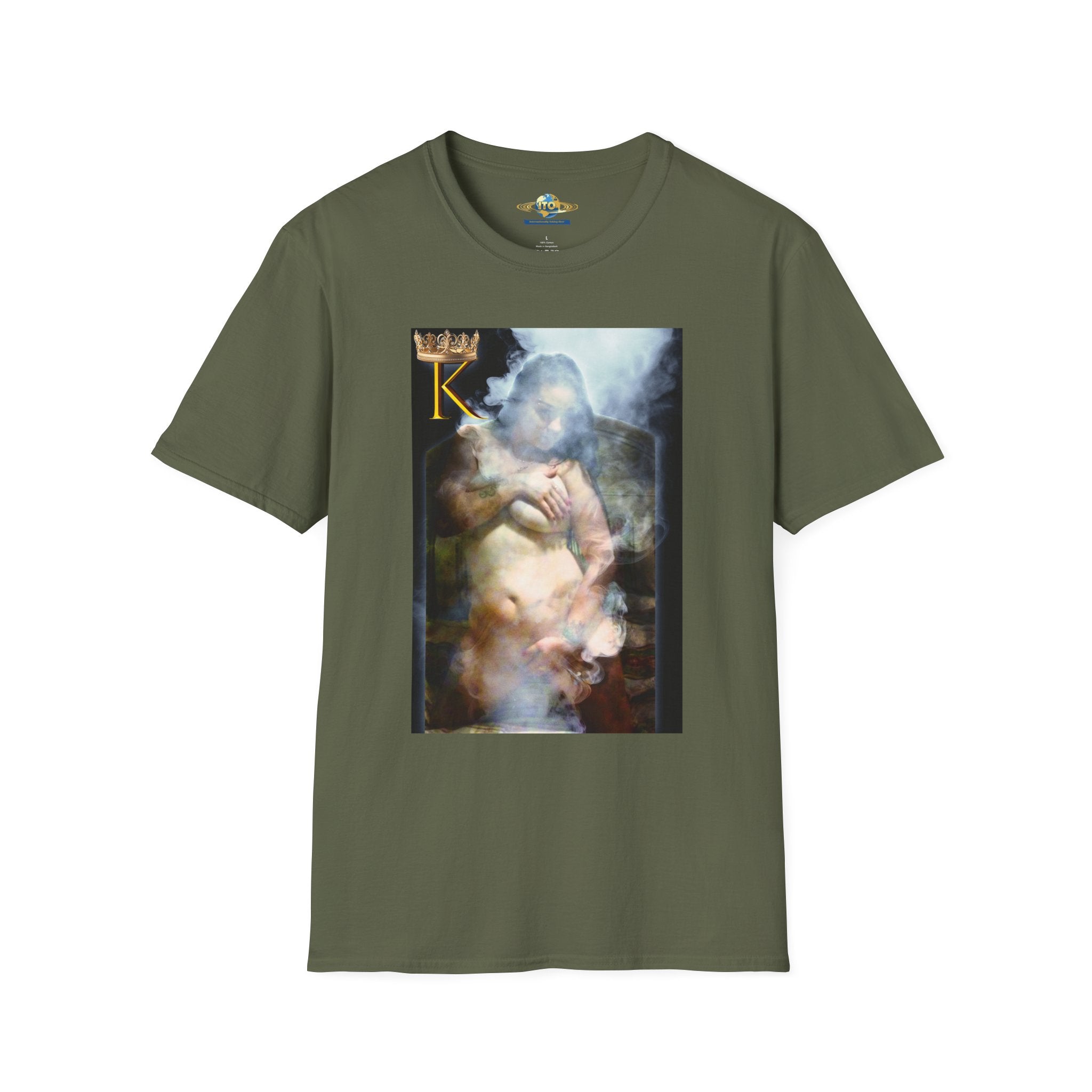 Renaissance Angel Art T-Shirt — Ethereal Mother & Child Graphic Tee