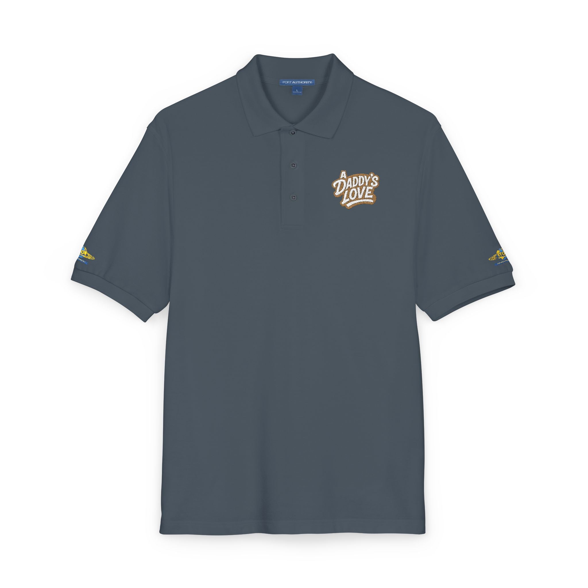 Embroidered "Praise the Lord" Polo Shirt