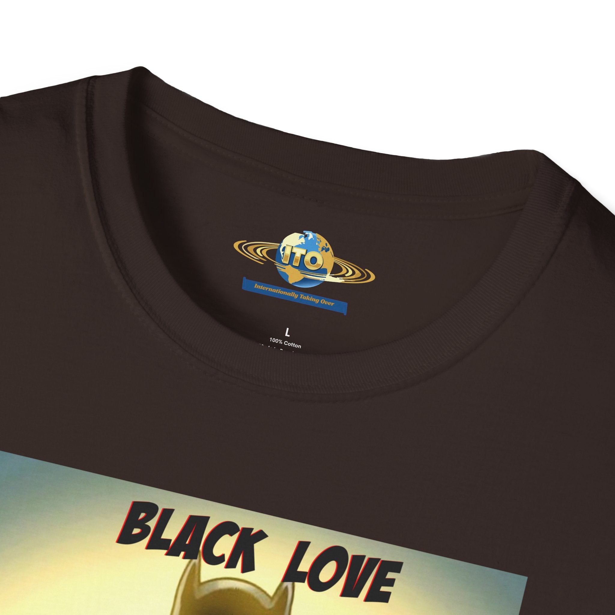 T-Shirt — "Black Love" Afrocentric Superhero Graphic Tee