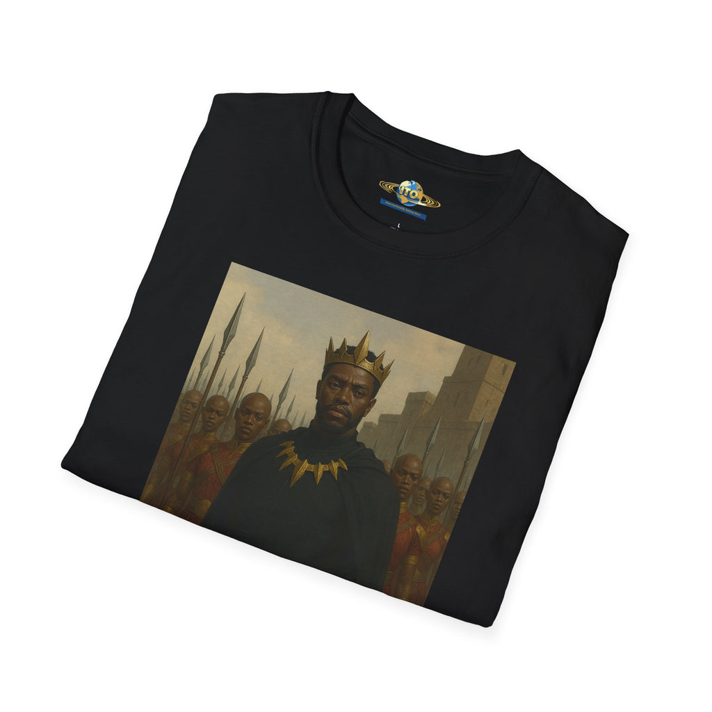 Black King Unisex Softstyle T-Shirt