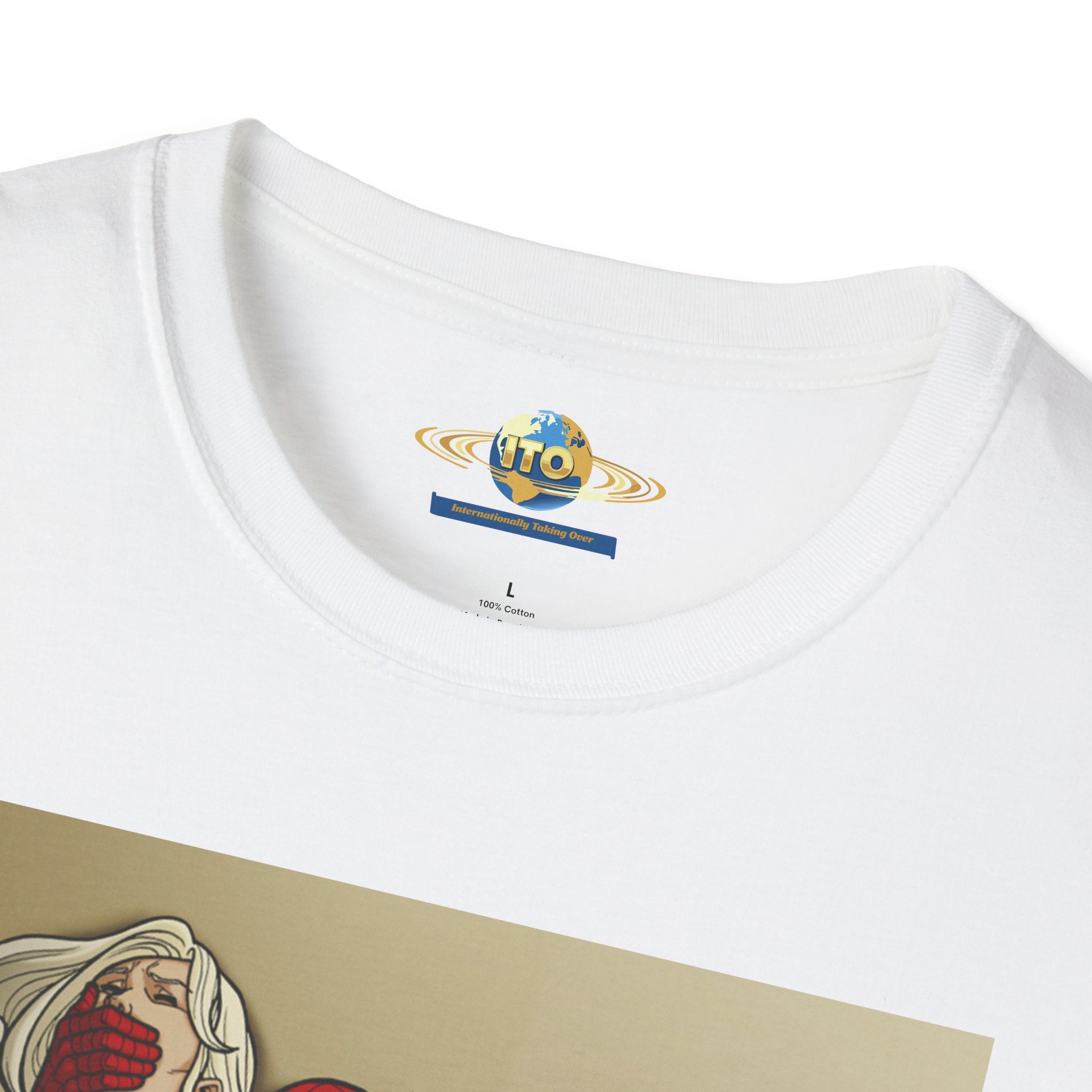 Spider Hero Comic Art T-Shirt — Web-Slinging Scene Graphic Tee