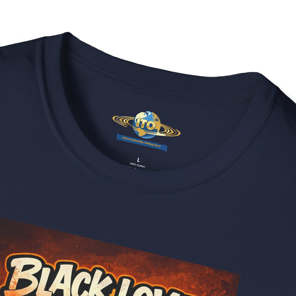 T-Shirt — "Black Love" Romantic Couple Graphic Tee