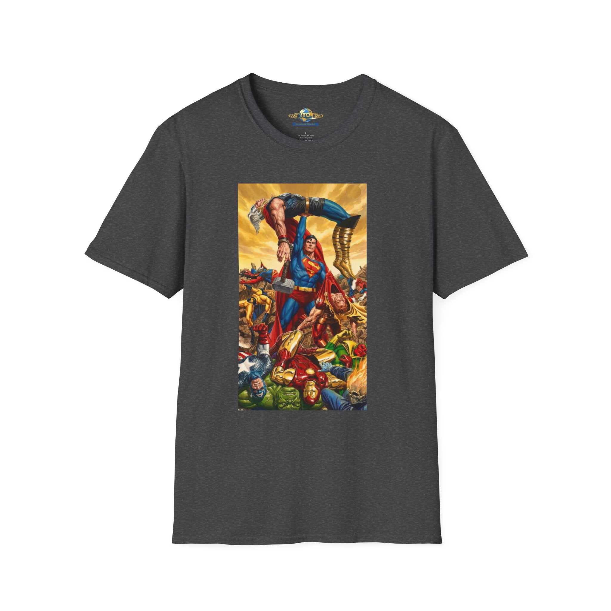 Superhero Team Graphic T-Shirt