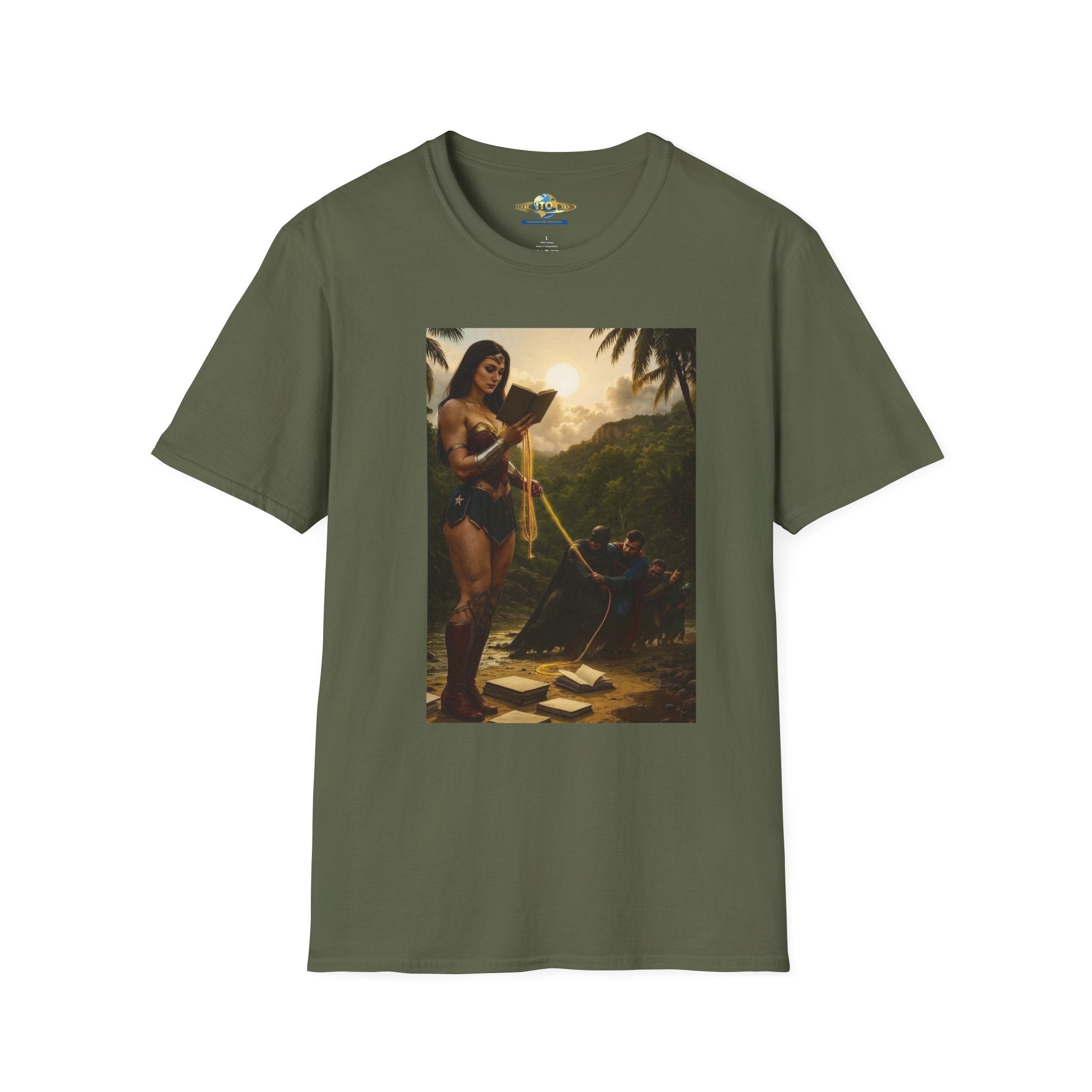 Island Explorer Vintage Art T‑Shirt