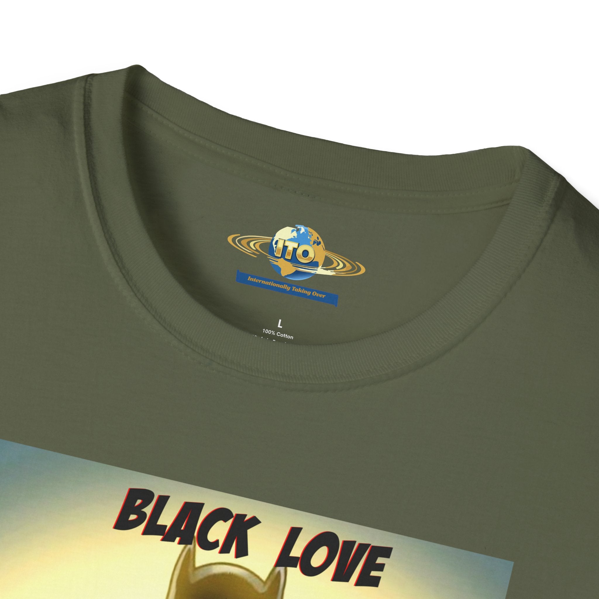 T-Shirt — "Black Love" Afrocentric Superhero Graphic Tee