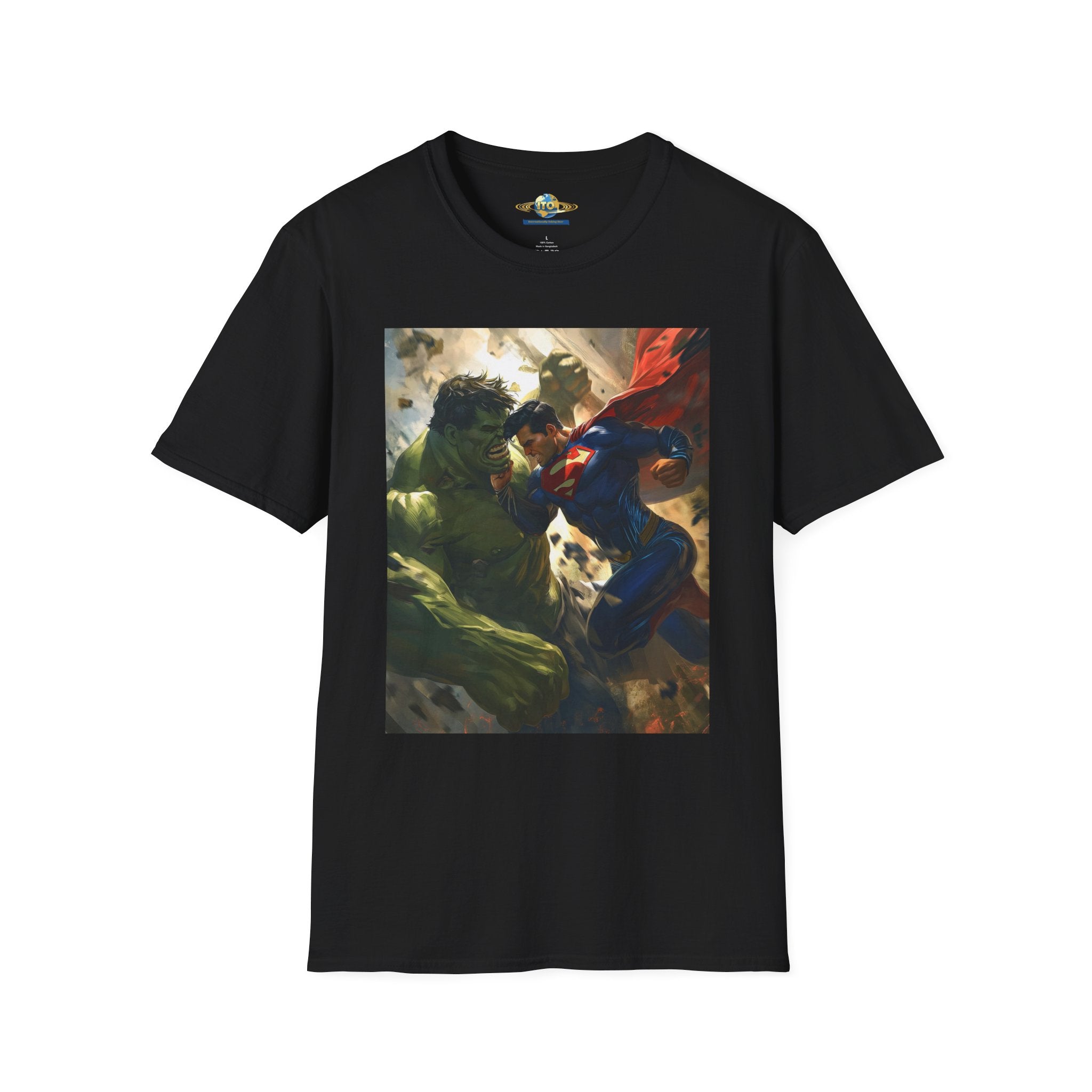 Superhero Clash Graphic T-Shirt