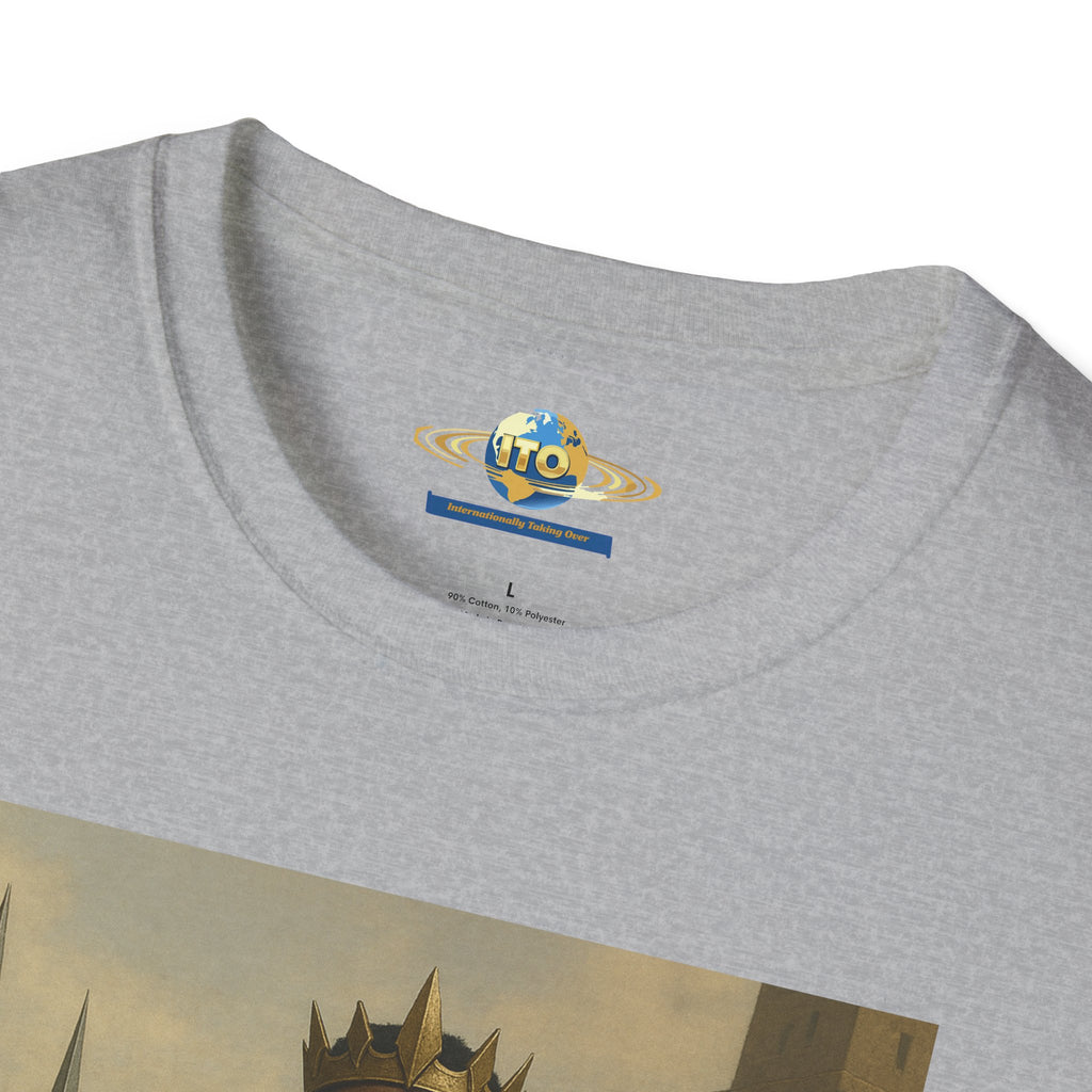 Black King Unisex Softstyle T-Shirt