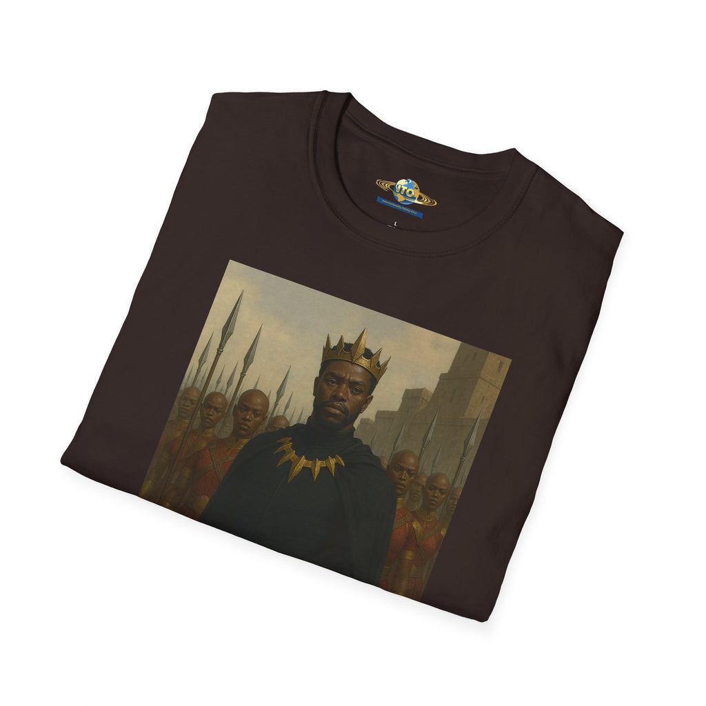 Black King Unisex Softstyle T-Shirt