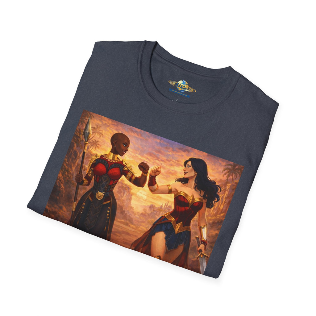 Women warriors  Unisex Softstyle T-Shirt