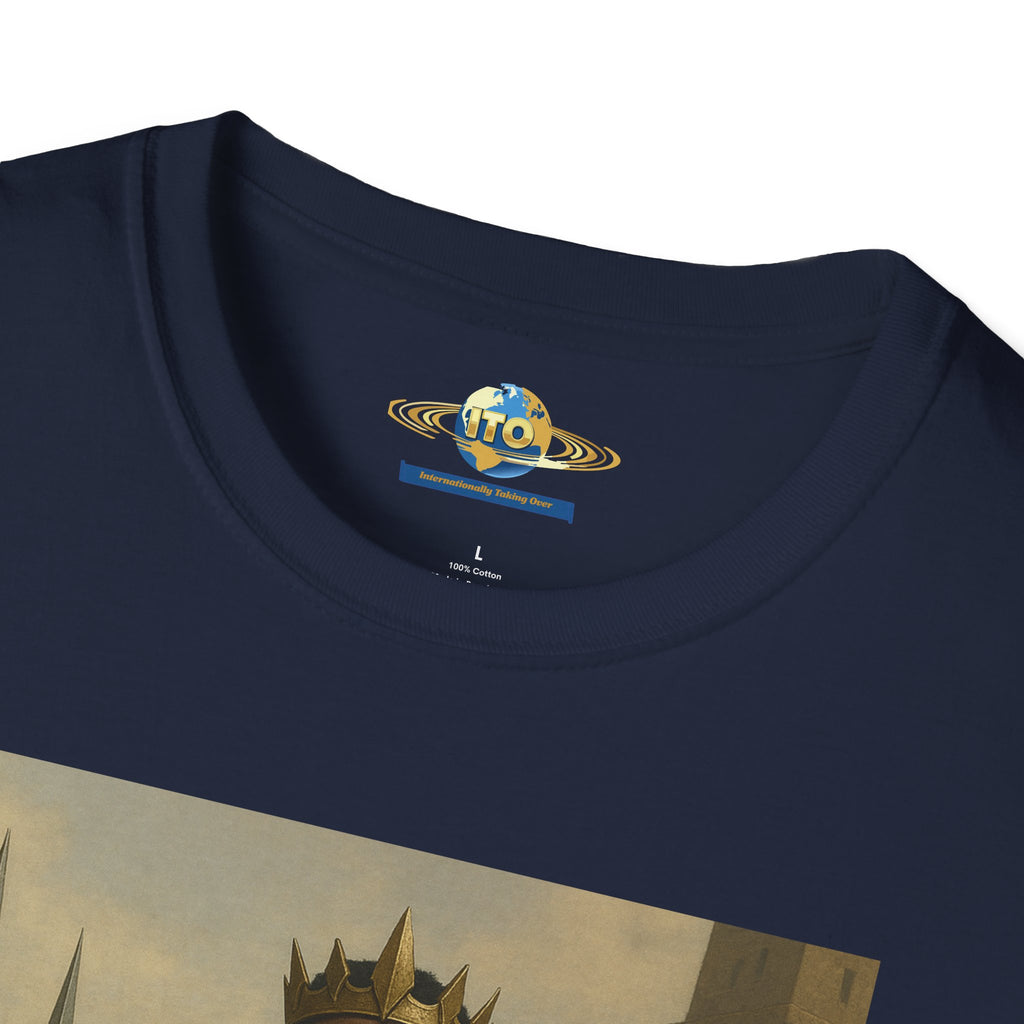 Black King Unisex Softstyle T-Shirt