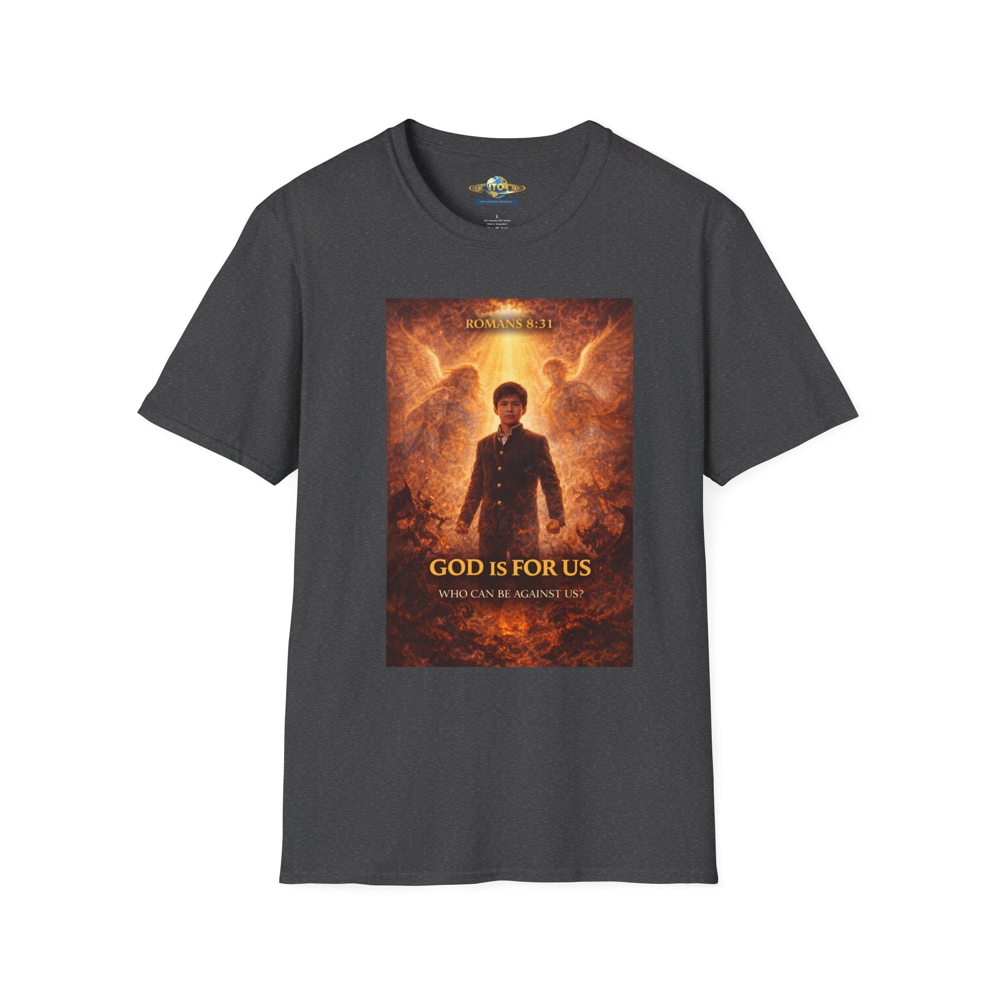 God Is For Us T-Shirt — Inspirational Christian Faith Tee