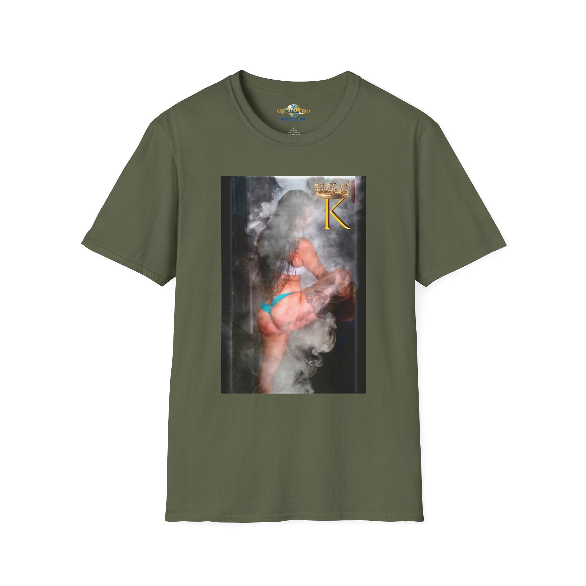 King of Clouds T-Shirt — Surreal Smoke Art Graphic Tee