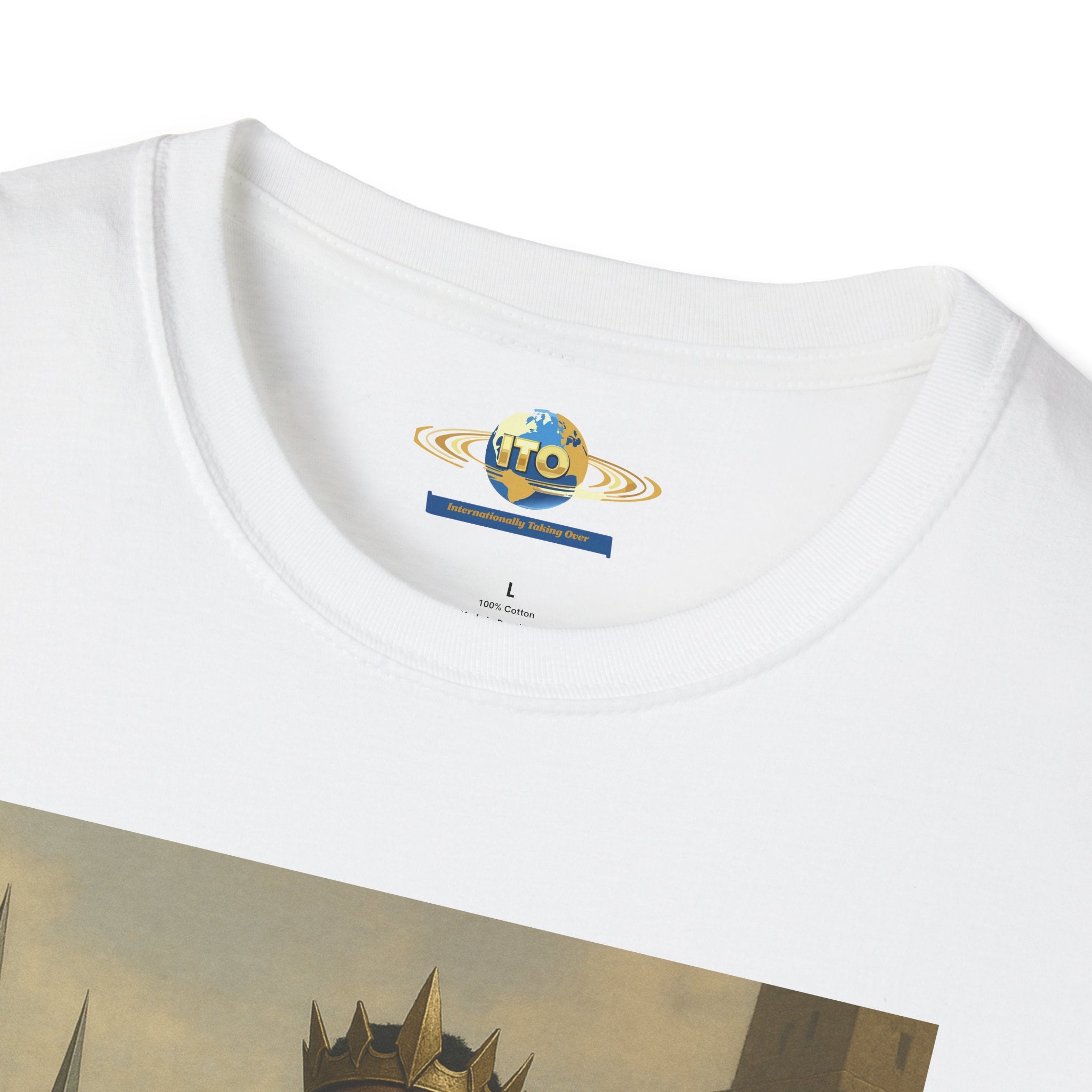 Black King Unisex Softstyle T-Shirt