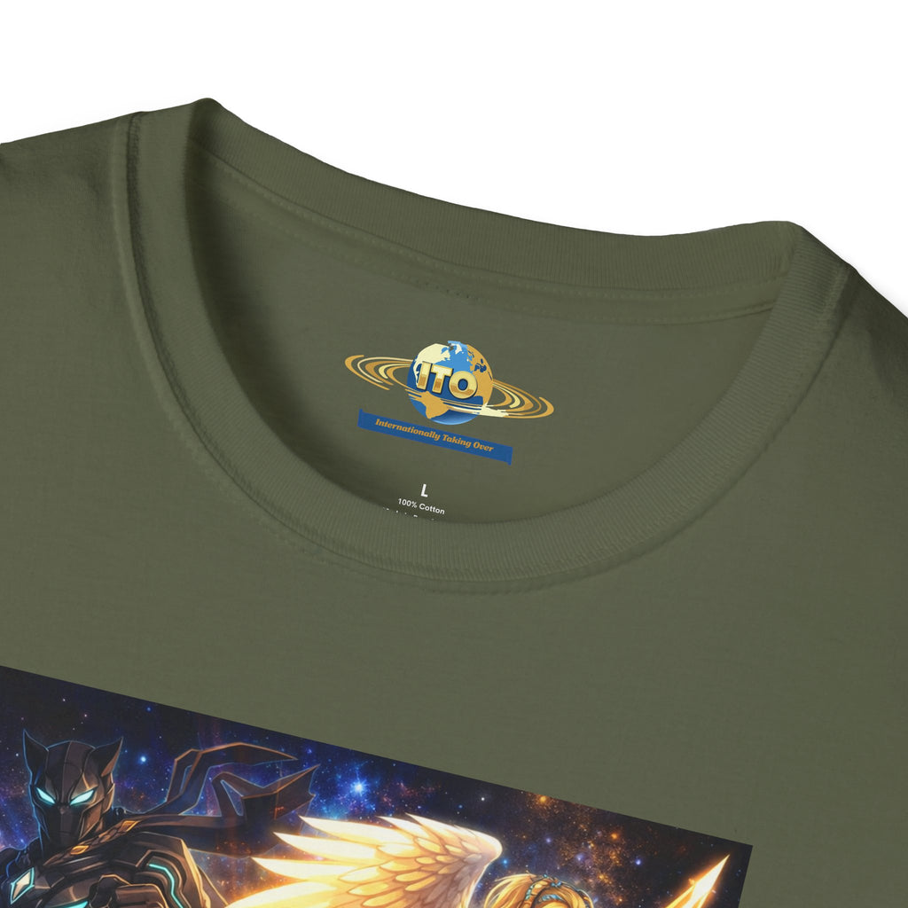 Anime Hero T-Shirt — 'ITO' Cosmic Battle Graphic Tee