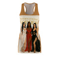 Racerback Dress — "International Goddess" Trio Graphic AOP