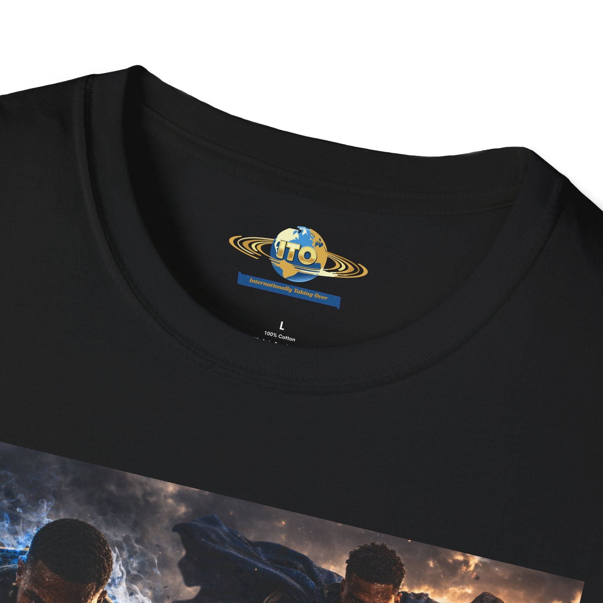 Heroic Lightning vs. Fire Action T-Shirt