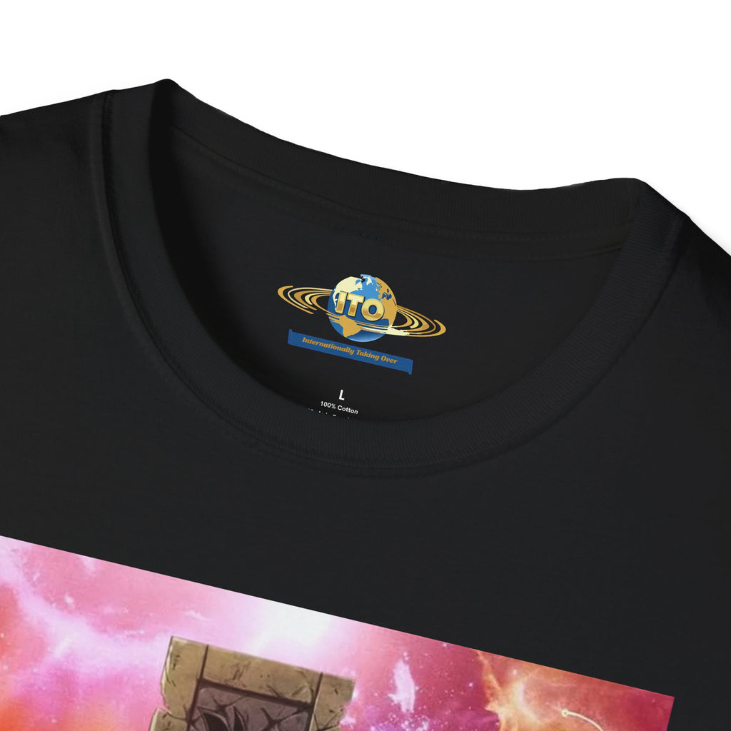 Anime Heroes Throne Graphic T-Shirt