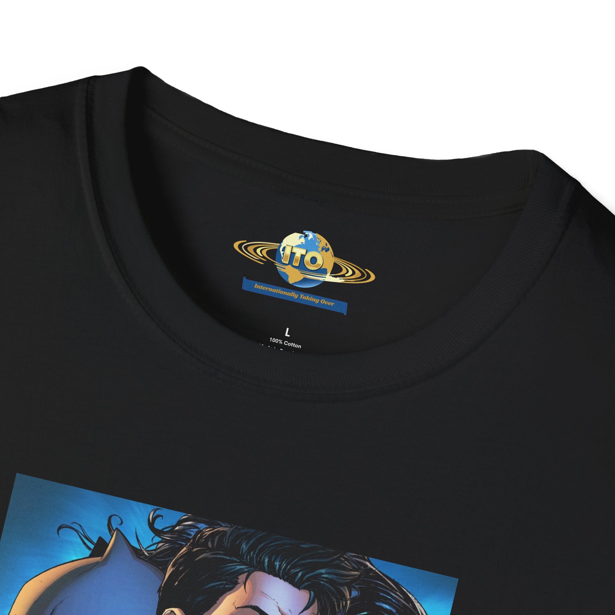 Anime Mecha Warrior Graphic T-Shirt