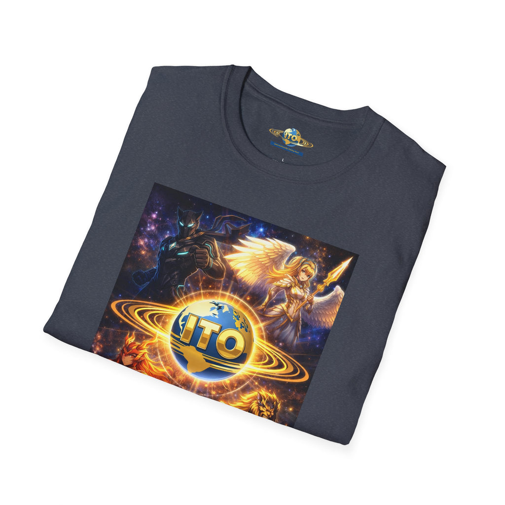 Anime Hero T-Shirt — 'ITO' Cosmic Battle Graphic Tee
