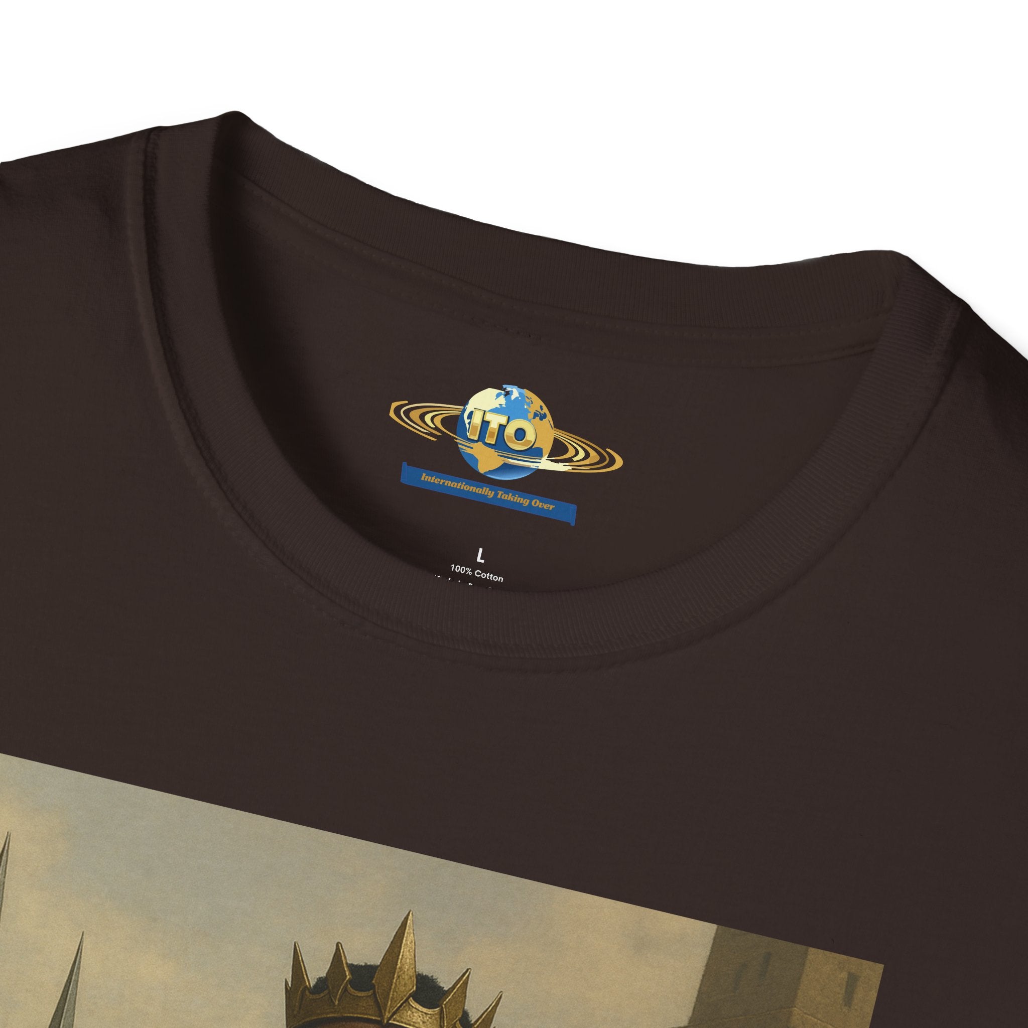 Black King Unisex Softstyle T-Shirt