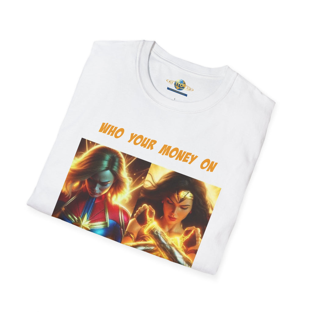 Goddess vs Alien Unisex Softstyle T-Shirt