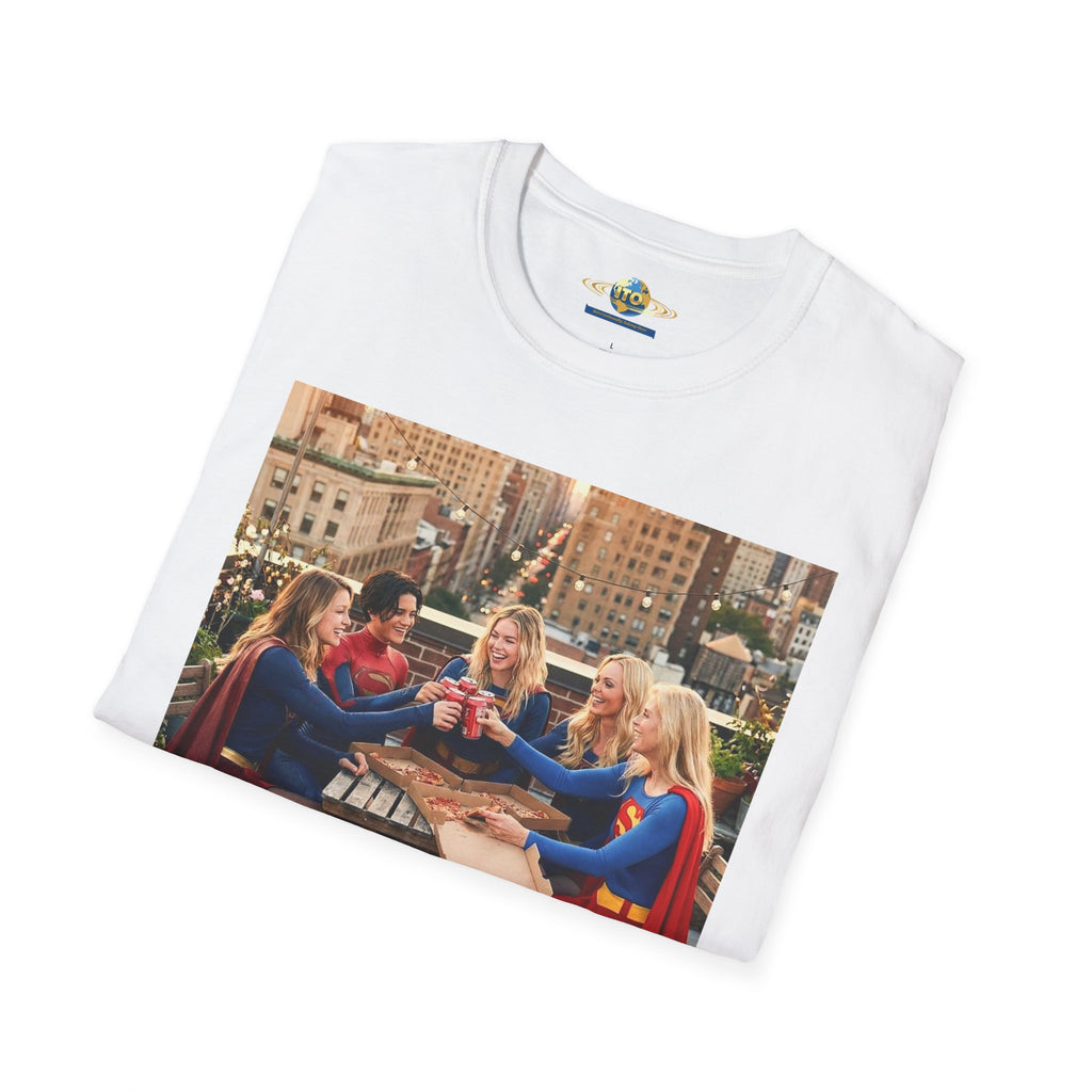 Superhero Squad Rooftop Card Game T-Shirt