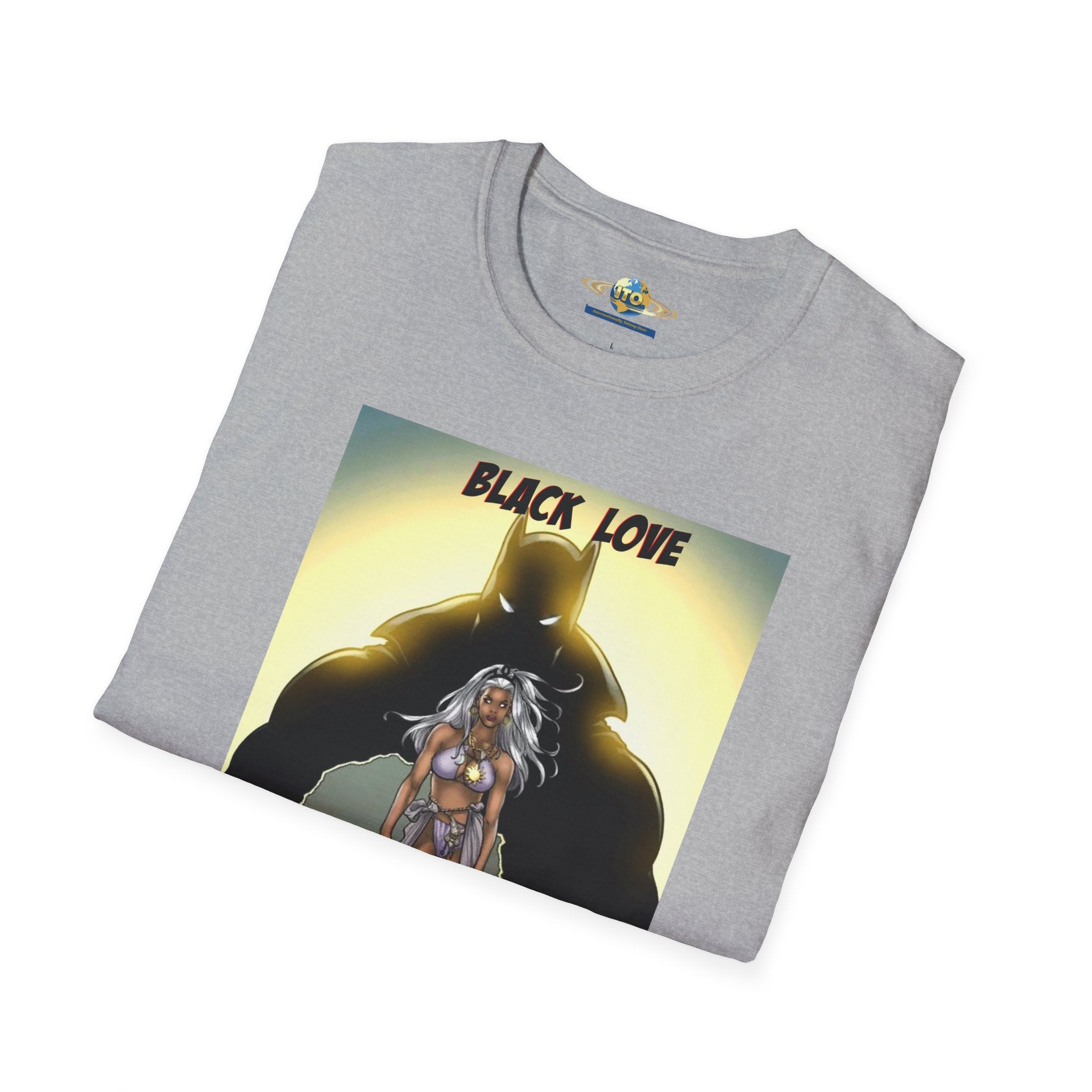 T-Shirt — "Black Love" Afrocentric Superhero Graphic Tee