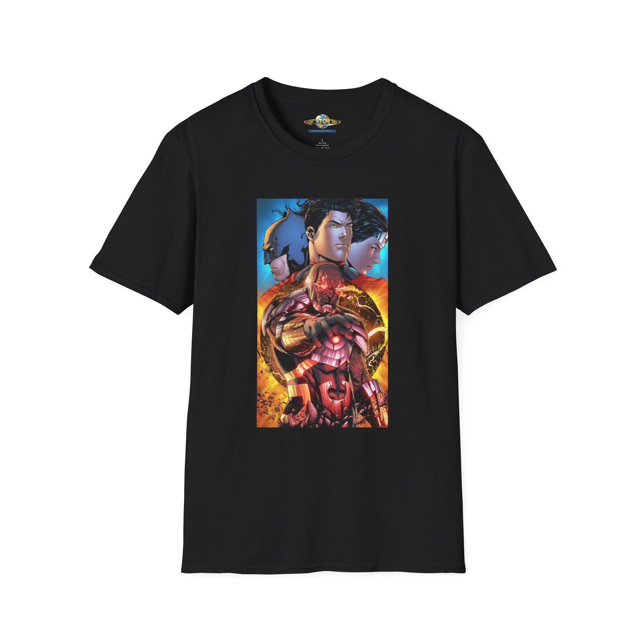 Anime Mecha Warrior Graphic T-Shirt
