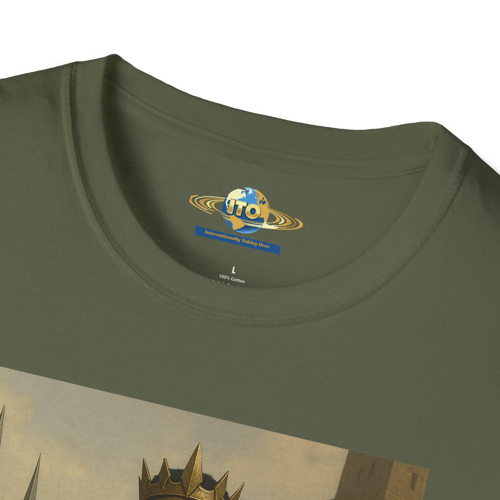 Black King Unisex Softstyle T-Shirt