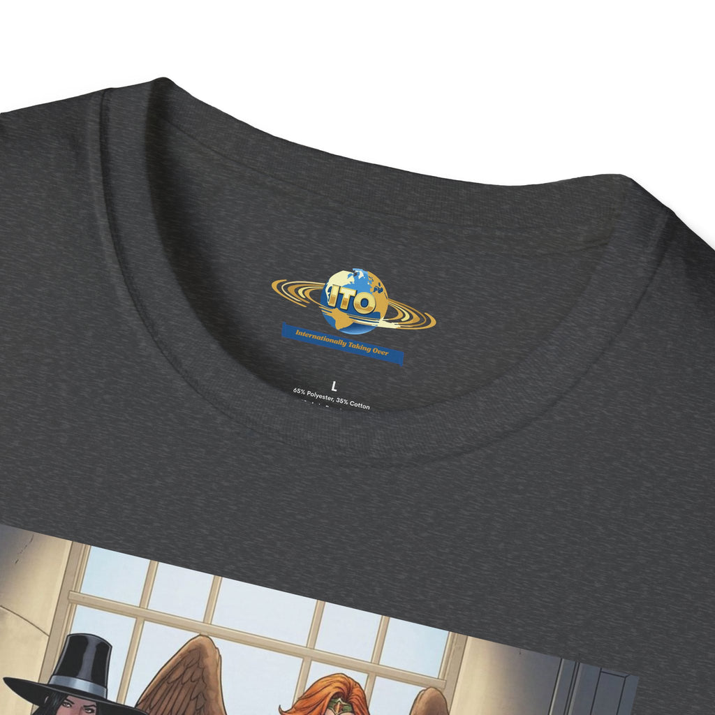 Justice League Portrait T-Shirt — Hero Squad Graphic Tee