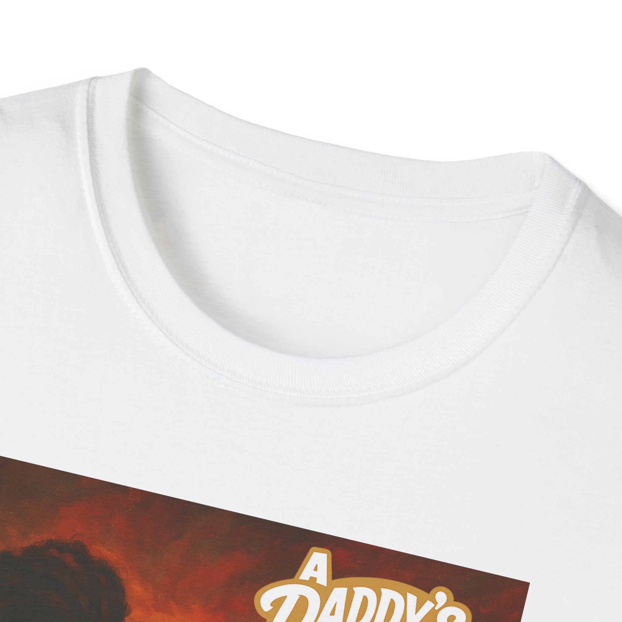 Daddy's Love T-Shirt — Father & Daughter Illustration Tee for Father's Day