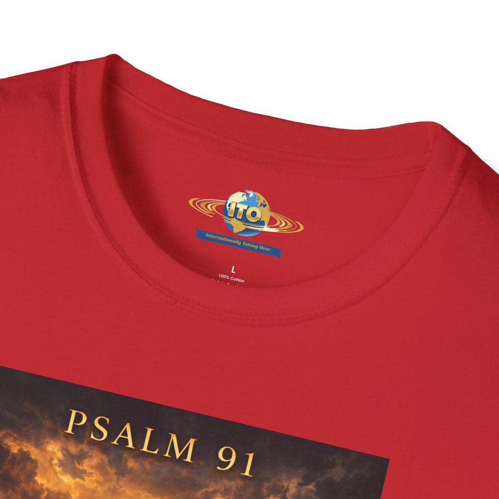 Psalm 91 Guardian Angel T-Shirt — Inspirational Christian Faith Tee