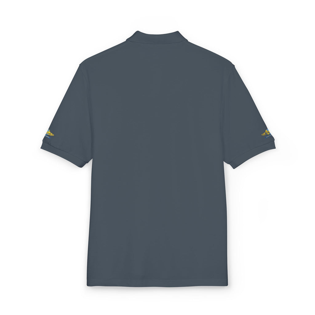 Embroidered "Praise the Lord" Polo Shirt