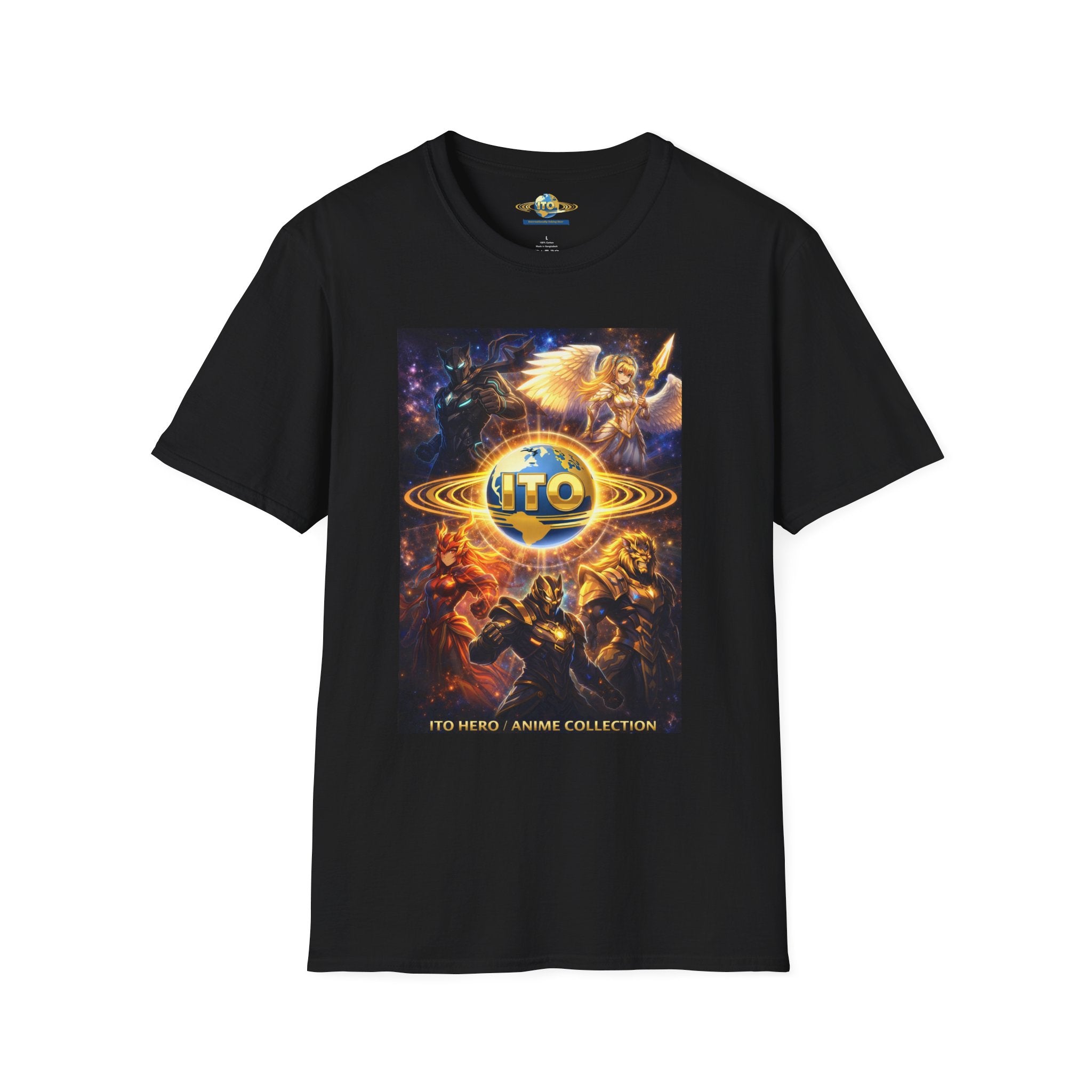 Anime Hero T-Shirt — 'ITO' Cosmic Battle Graphic Tee