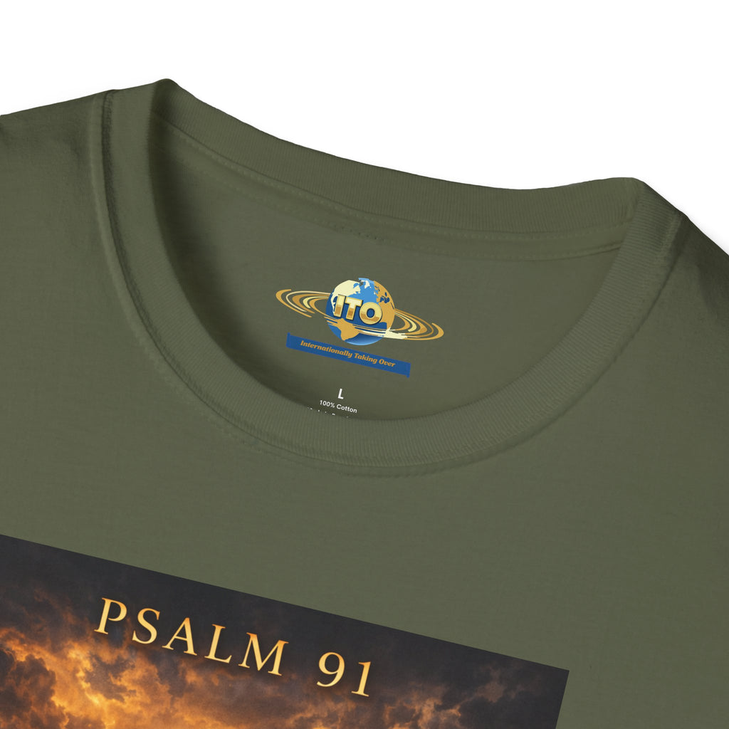 Psalm 91 Guardian Angel T-Shirt — Inspirational Christian Faith Tee