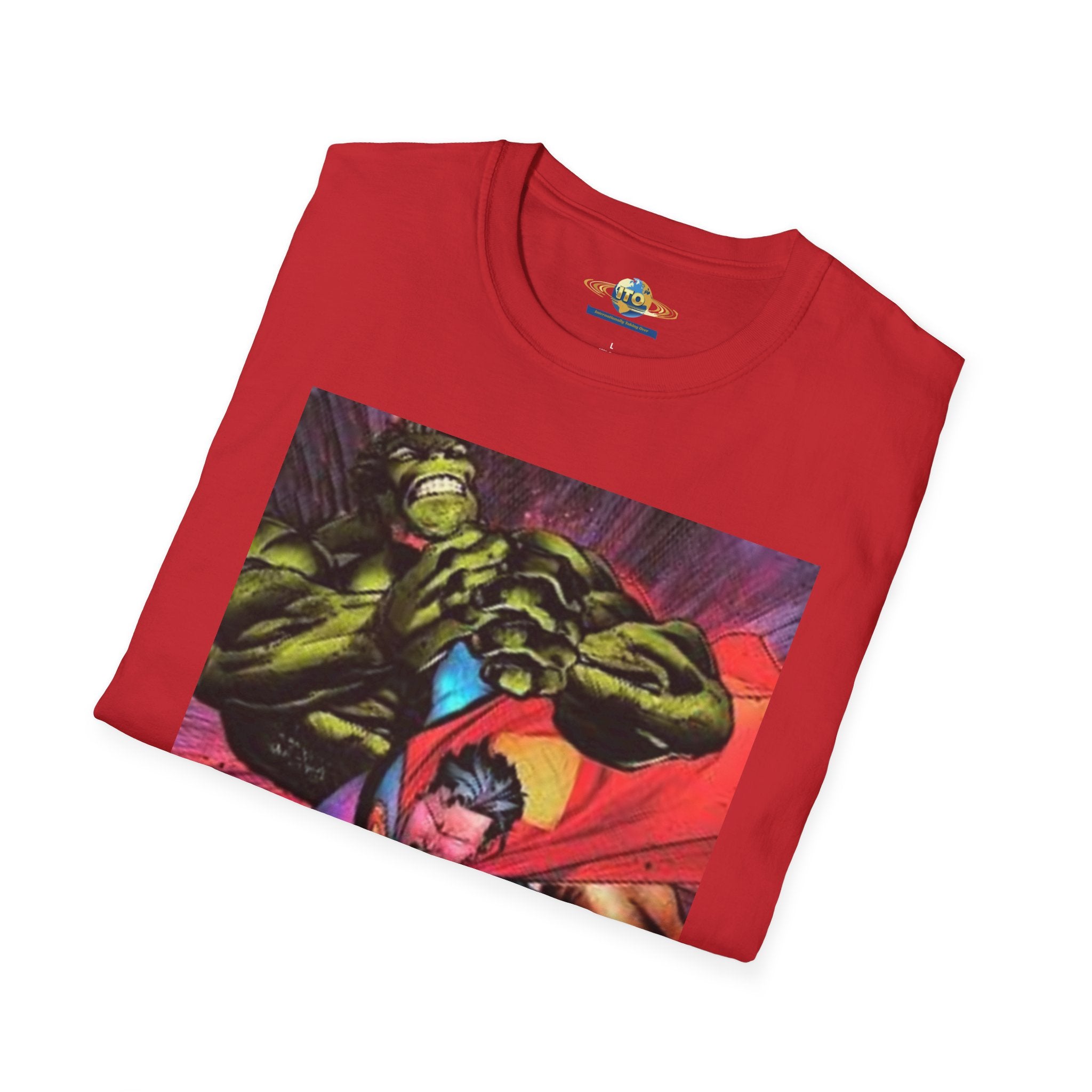 Superhero Mashup T‑Shirt — Dynamic Comic Art Tee