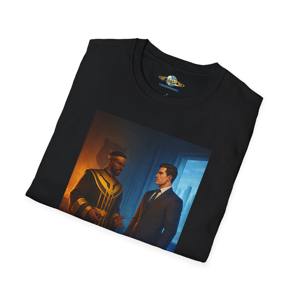 Trillionaire vs. Billionaire Graphic T‑Shirt — Movie Poster Style Tee