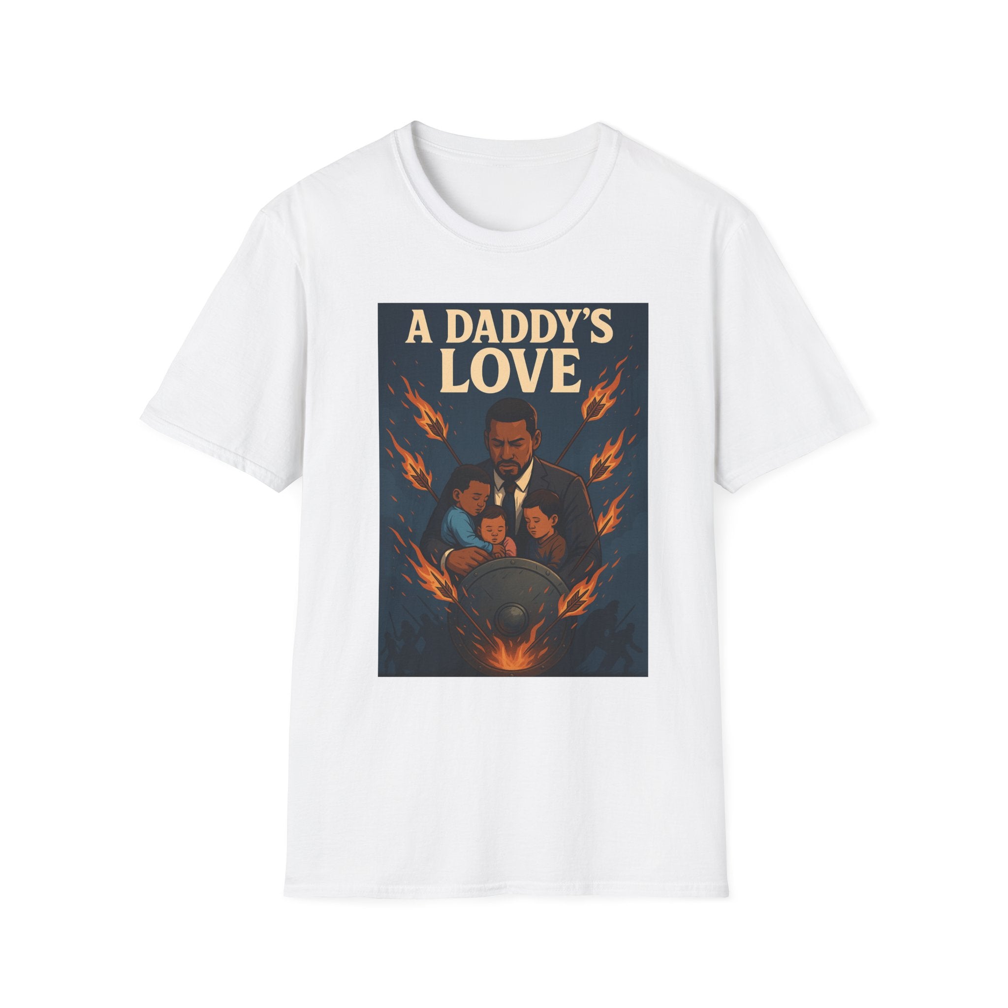A Daddy's Love T-Shirt — Father's Day Retro Hero Dad Tee