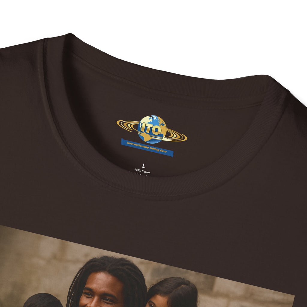 T-Shirt — Inspirational Jesus with Children Graphic Tee