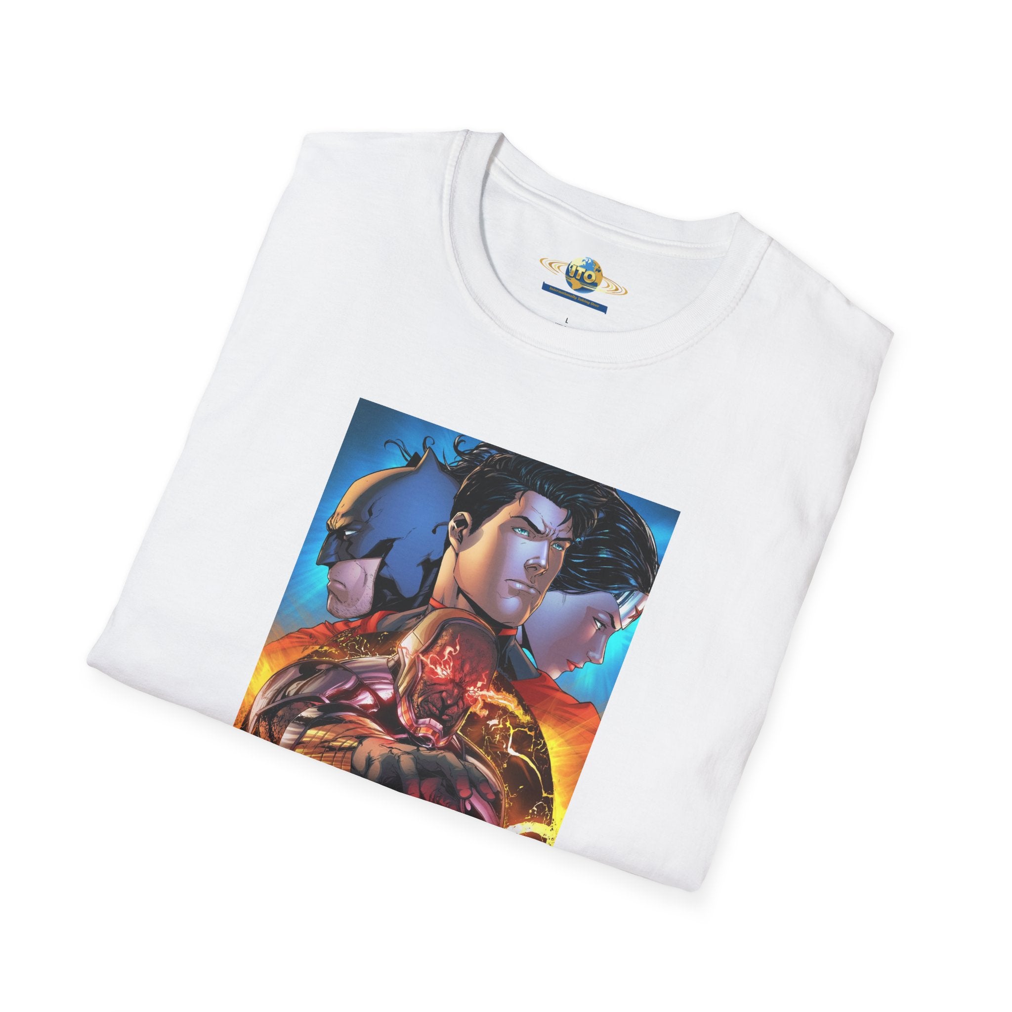 Anime Mecha Warrior Graphic T-Shirt