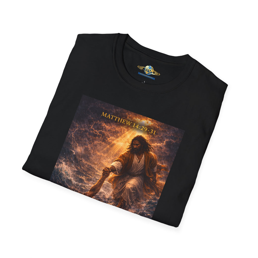 Peace Be Still T-Shirt — Inspirational Christian Jesus Graphic Tee