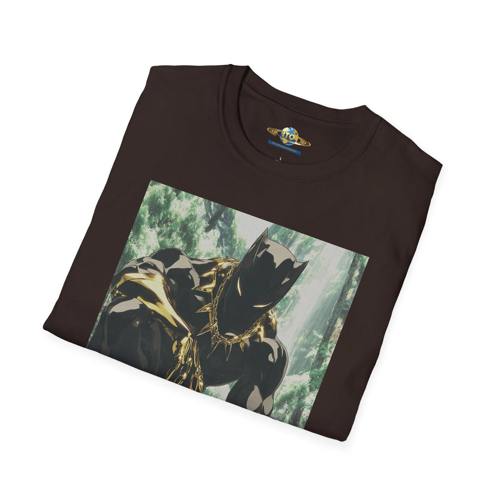 Black Panther Graphic T-Shirt — Superhero King Comic Art Tee