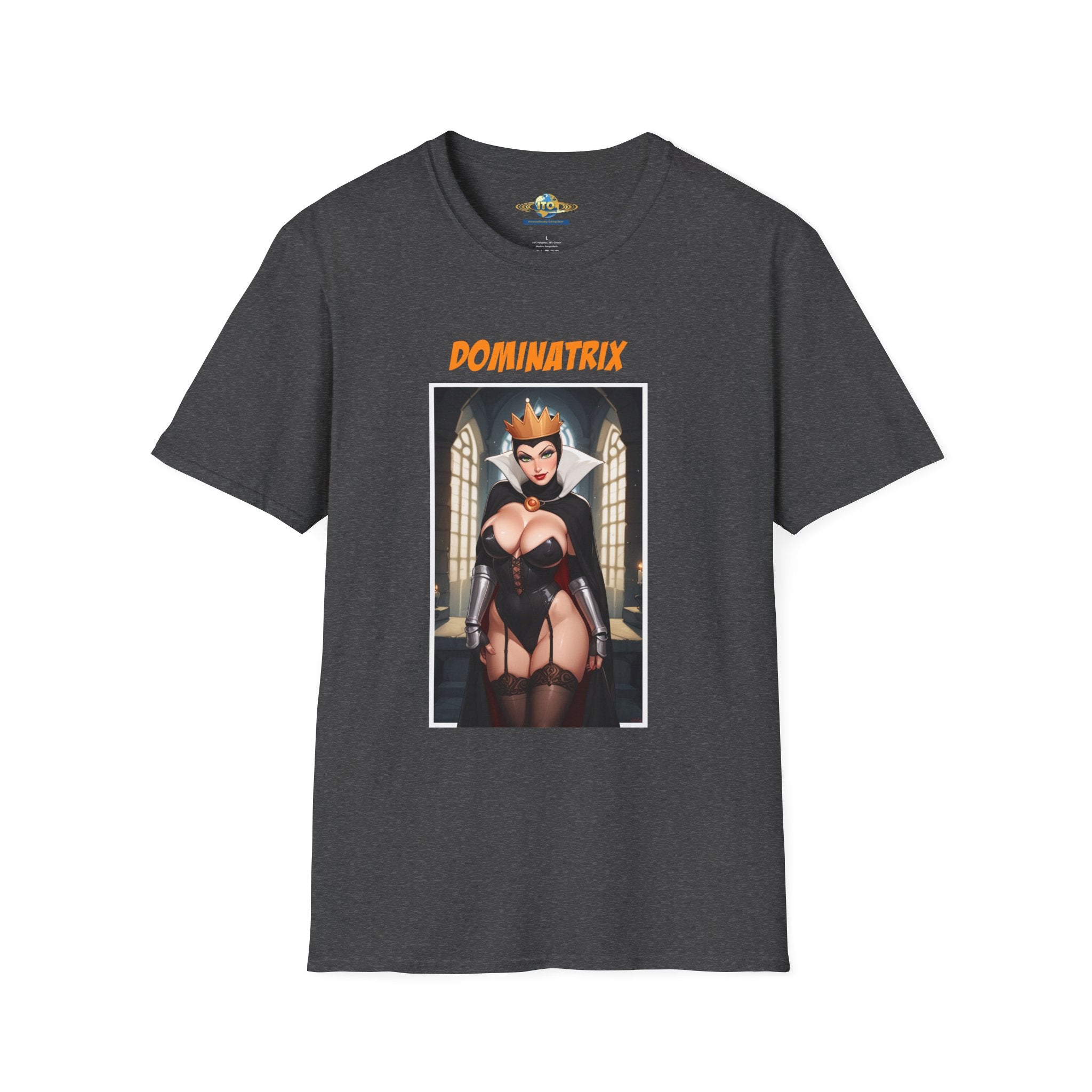 Dominatrix Graphic T-Shirt – Gothic Pinup Costume Tee