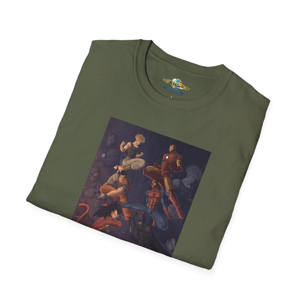 Renaissance Angels Art T-Shirt — Baroque-Style Spiritual Illustration Tee