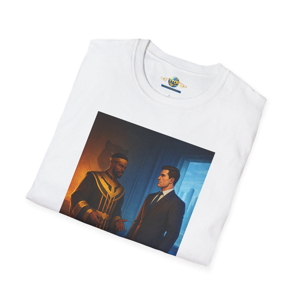 Trillionaire vs. Billionaire Graphic T‑Shirt — Movie Poster Style Tee