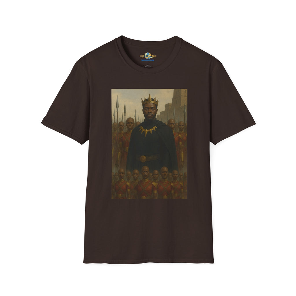 Black King Unisex Softstyle T-Shirt