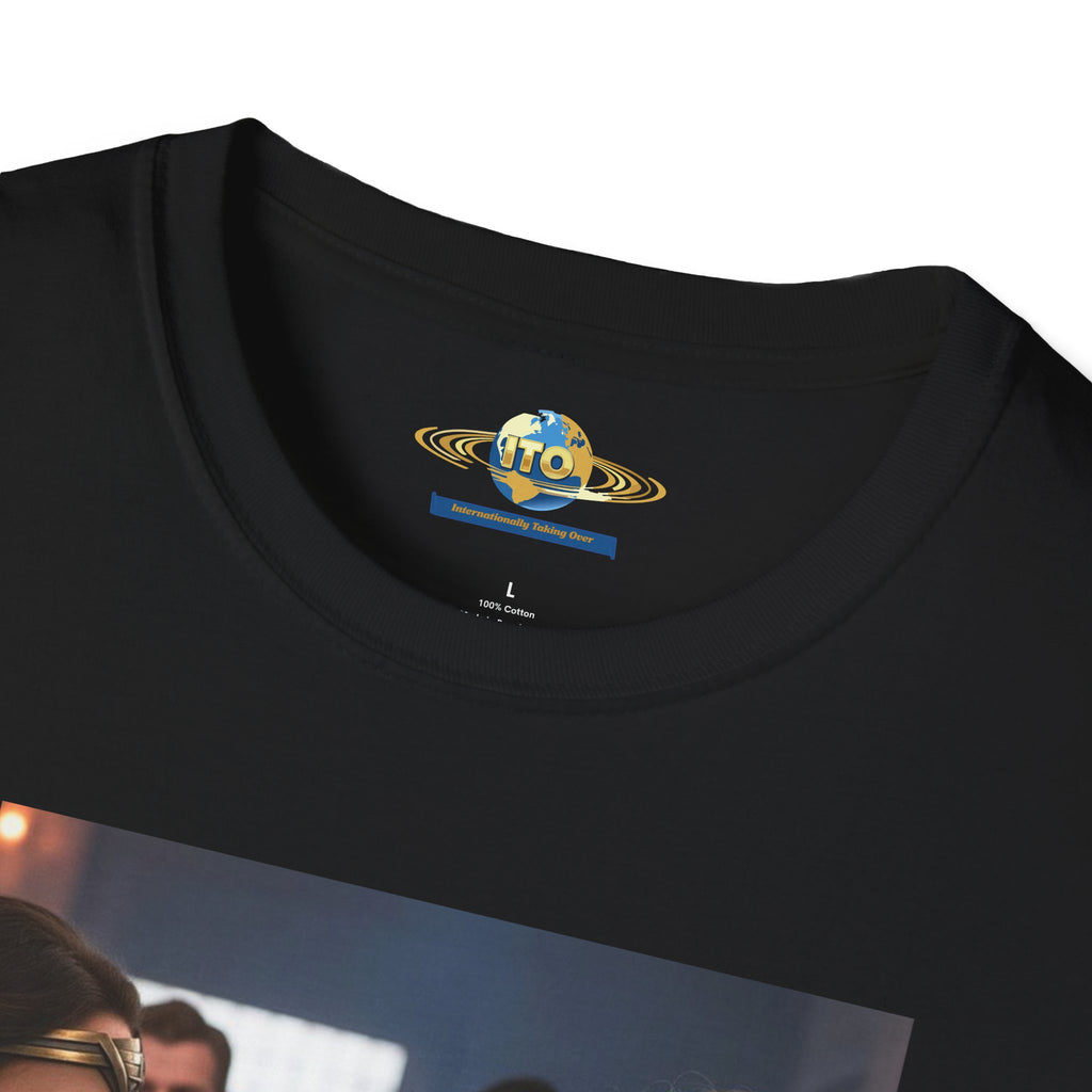 Ladies of power arm wrestle Unisex Softstyle T-Shirt