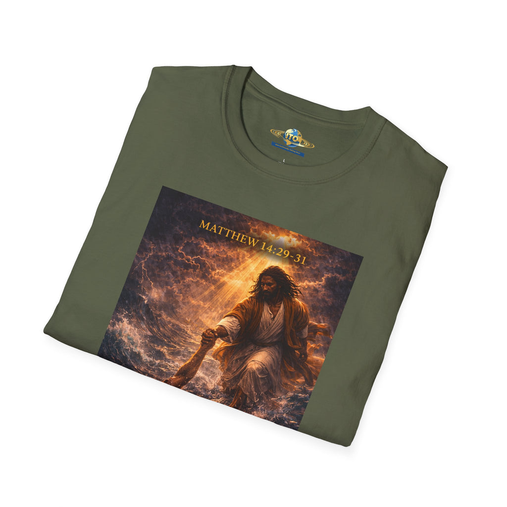 Peace Be Still T-Shirt — Inspirational Christian Jesus Graphic Tee