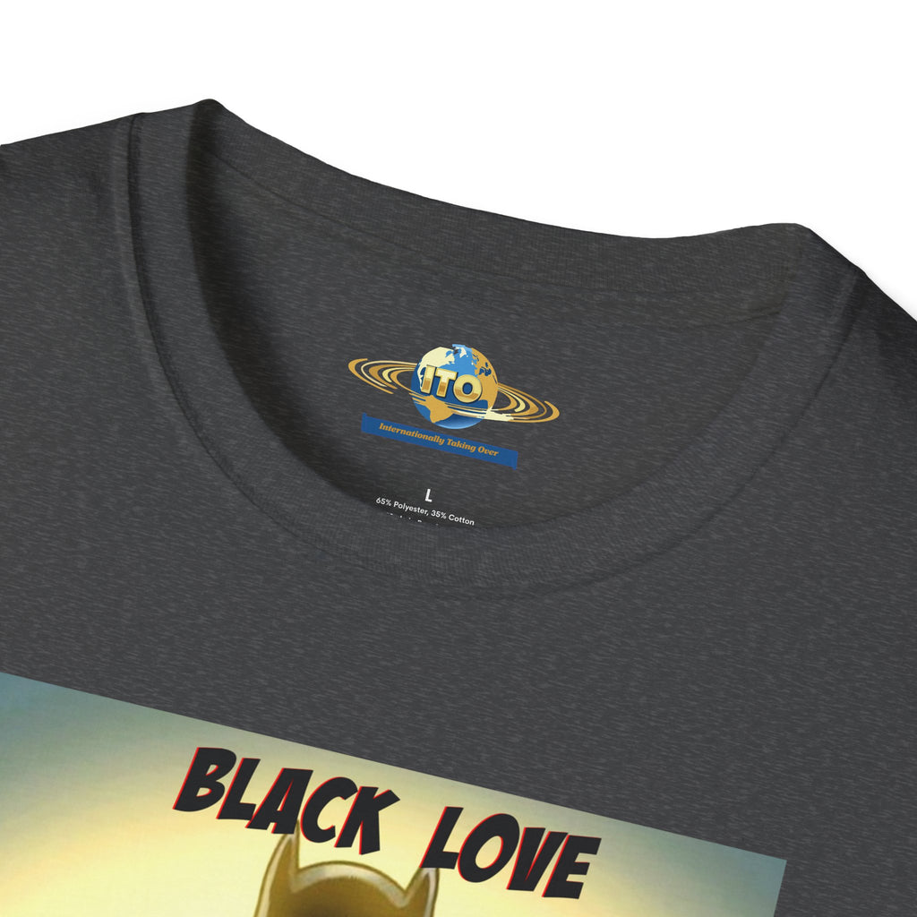 T-Shirt — "Black Love" Afrocentric Superhero Graphic Tee