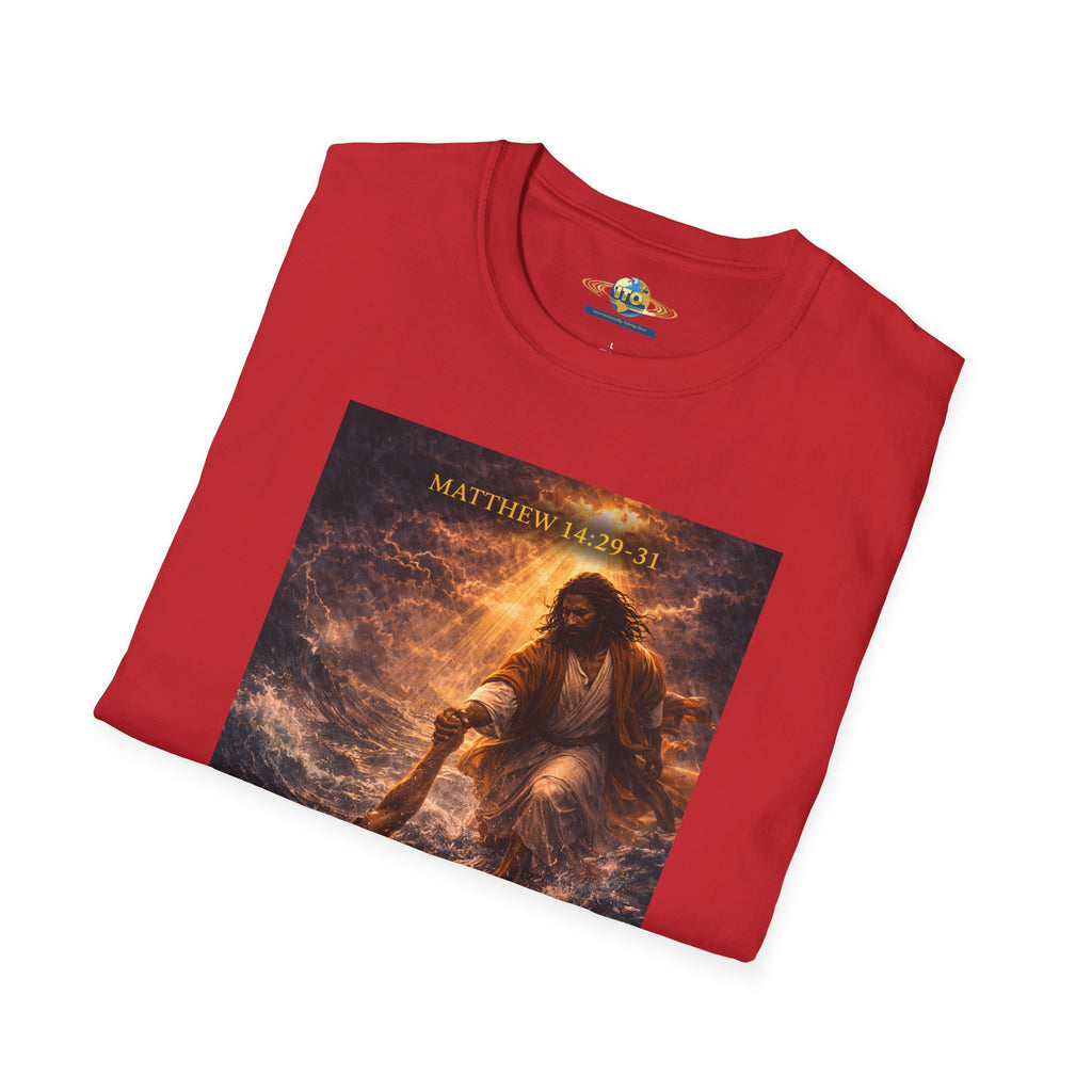 Peace Be Still T-Shirt — Inspirational Christian Jesus Graphic Tee